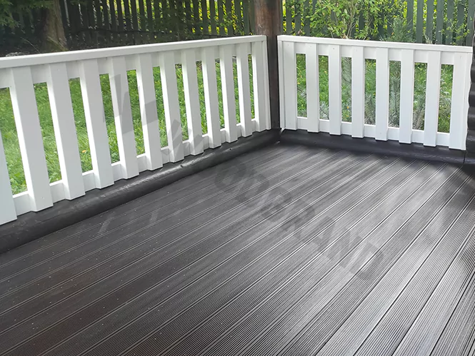Веранда к дому из бруса